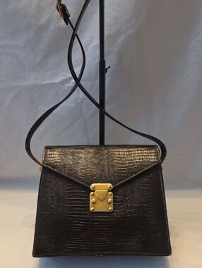 Corello Reptile Texture Crossbody Bag